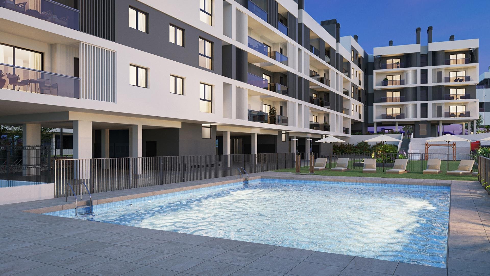 Penthäuser in Alicante, Spanien 3 Schlafzimmer, 105 m2 Nr. 111186