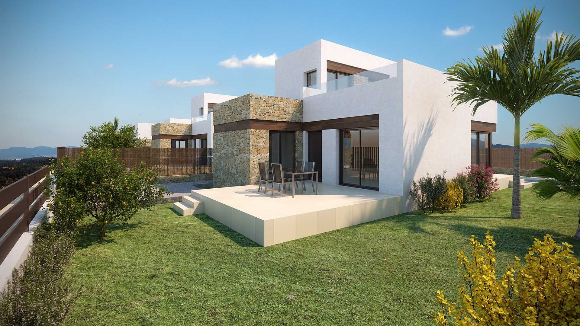 Huvila Balcon De Finestrat Villas, Finestrat, Alicante, Espanja 3 makuuhuonetta, 122.7 m2 No. 70618