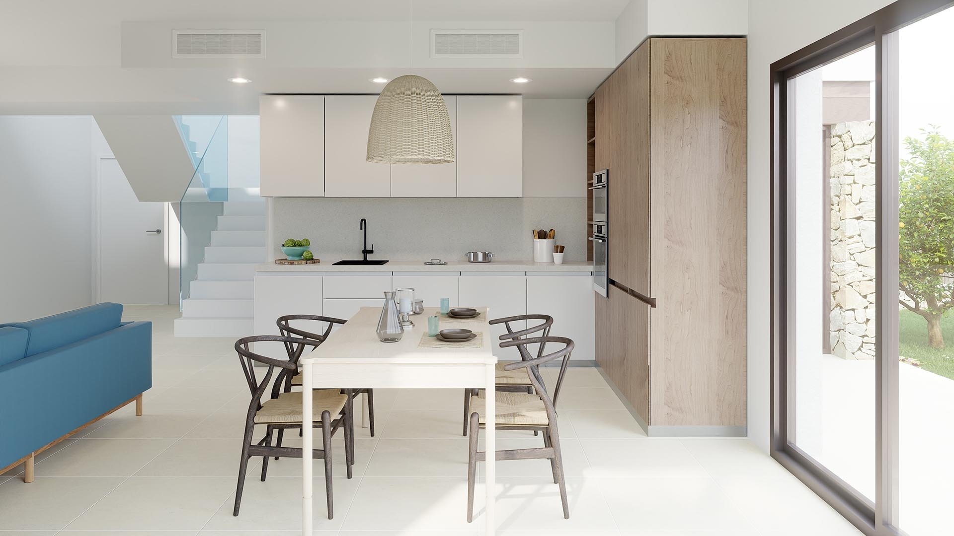 Huvila Balcon De Finestrat Villas, Finestrat, Alicante, Espanja 3 makuuhuonetta, 122.7 m2 No. 70618