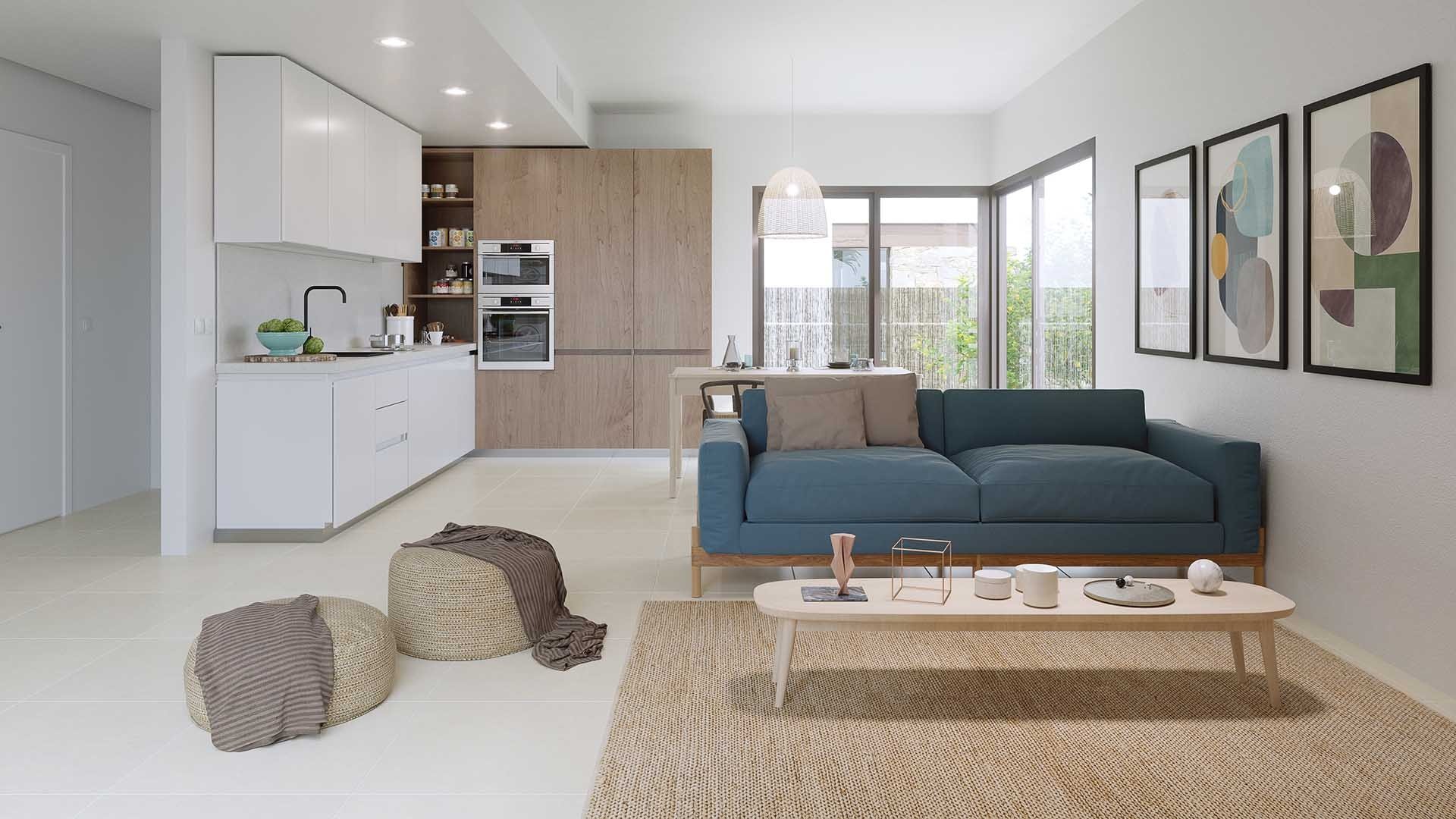 Huvila Balcon De Finestrat Villas, Finestrat, Alicante, Espanja 3 makuuhuonetta, 122.7 m2 No. 70618