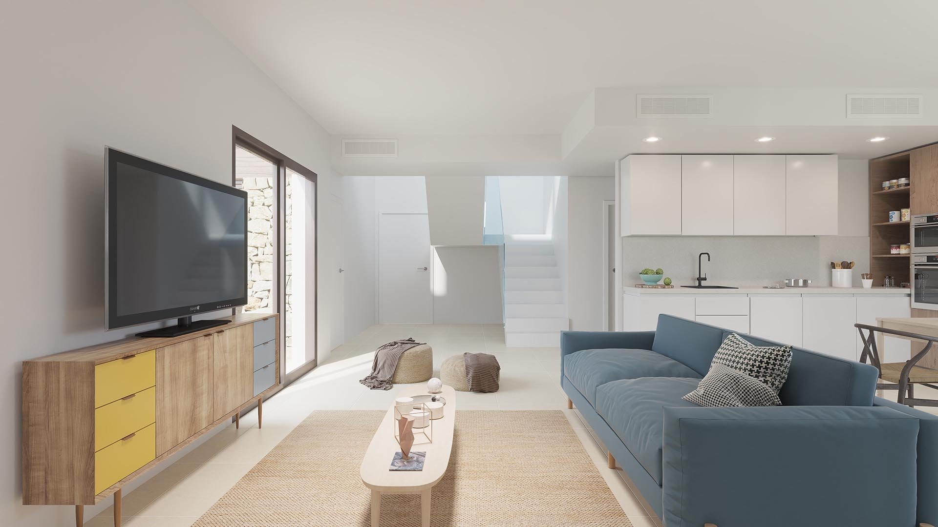 Huvila Balcon De Finestrat Villas, Finestrat, Alicante, Espanja 3 makuuhuonetta, 122.7 m2 No. 70618