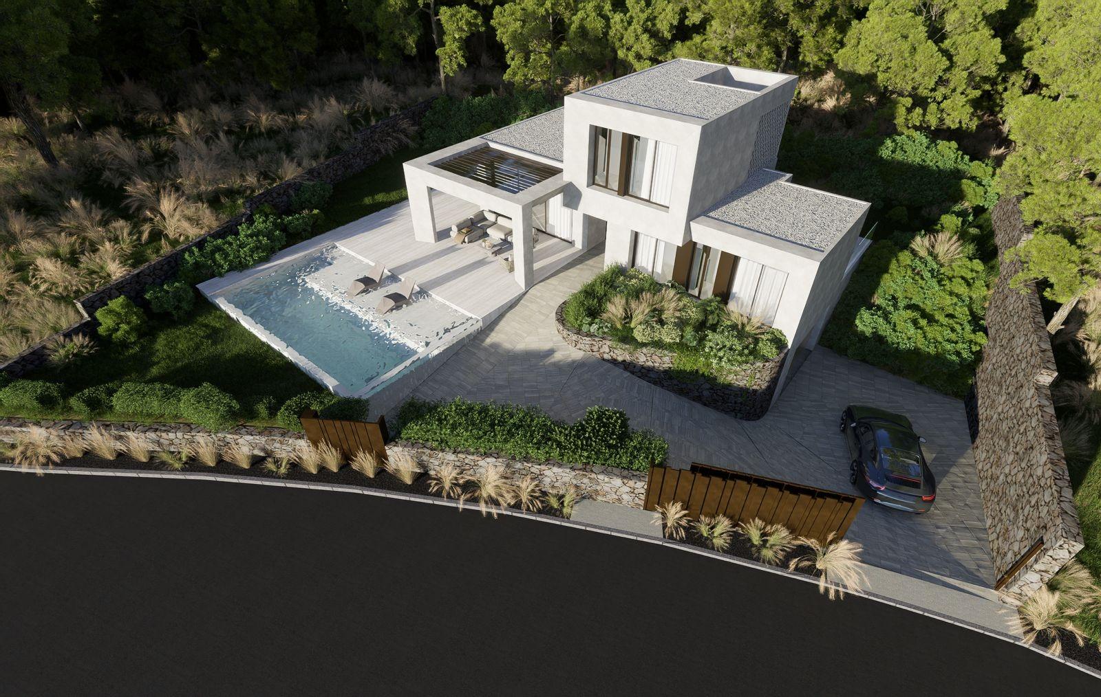 Villa en Pinar De Campoverde, Alicante, España 3 dormitorios, 335 m2 No. 141614