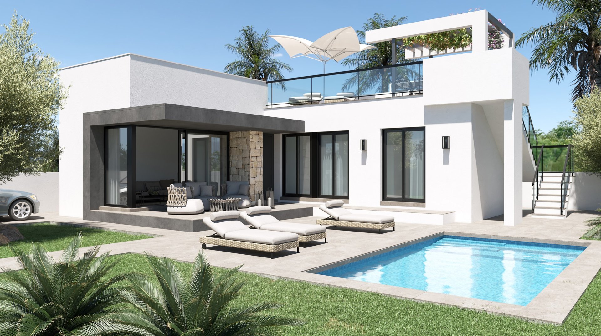 Villa in El Verger, Alicante, Spain 3 bedrooms, 98 sq.m. No. 164220