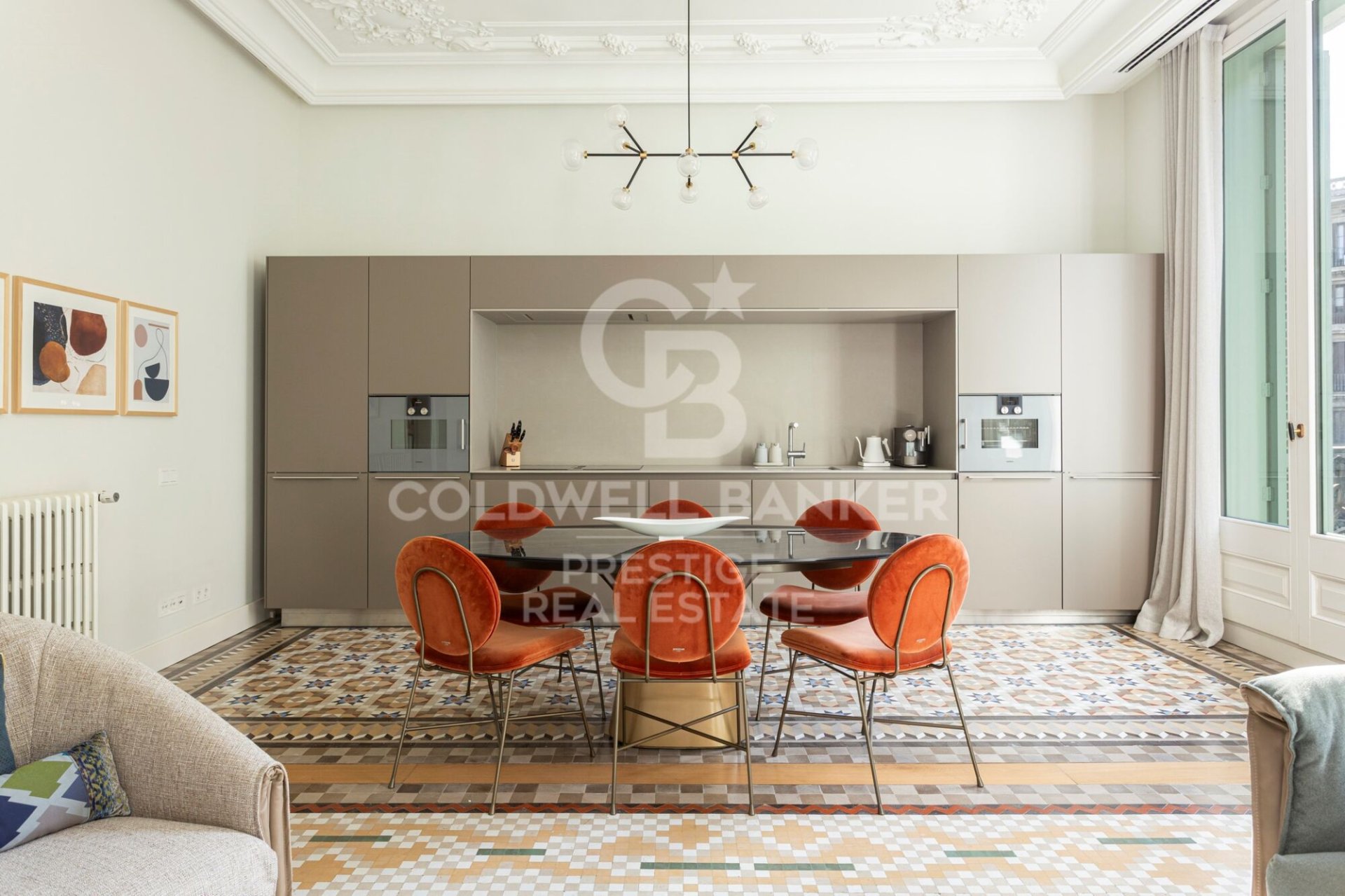 Apartamento en Barcelona, España 3 dormitorios, 165 m2 No. 160483