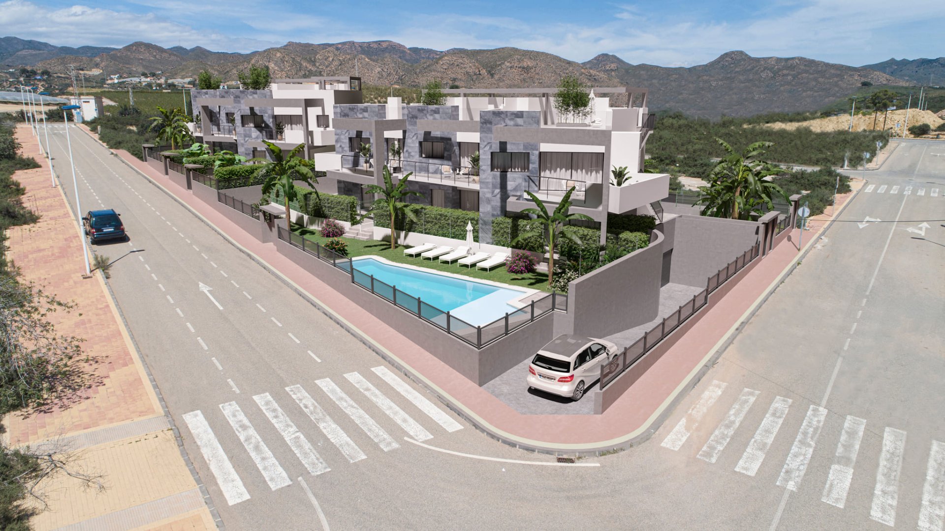 Bungalowi Puerto de Mazarron, Murcia, Espanja 2 makuuhuonetta, 73 m2 No. 148259