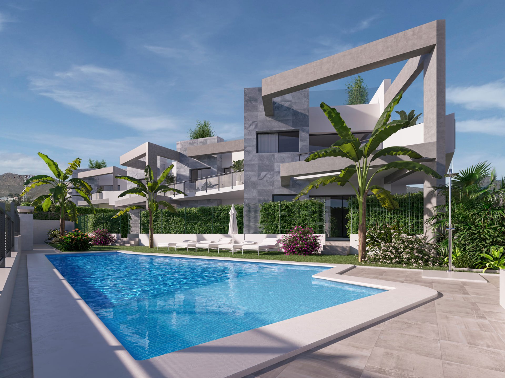 Bungalowi Puerto de Mazarron, Murcia, Espanja 2 makuuhuonetta, 73 m2 No. 148259