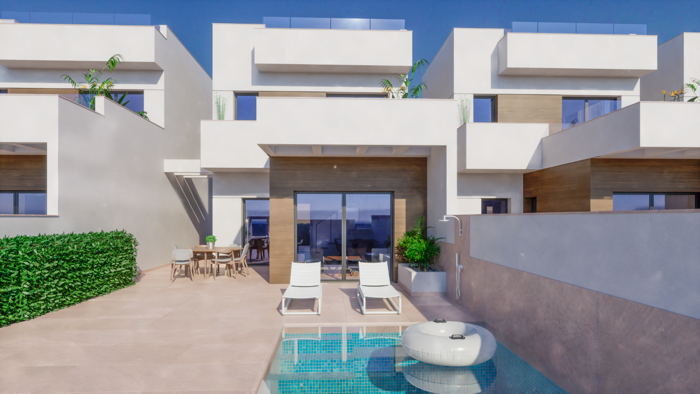 Villa à Los Montesinos, Alicante, Espagne 3 chambres, 170 m2 No. 79904