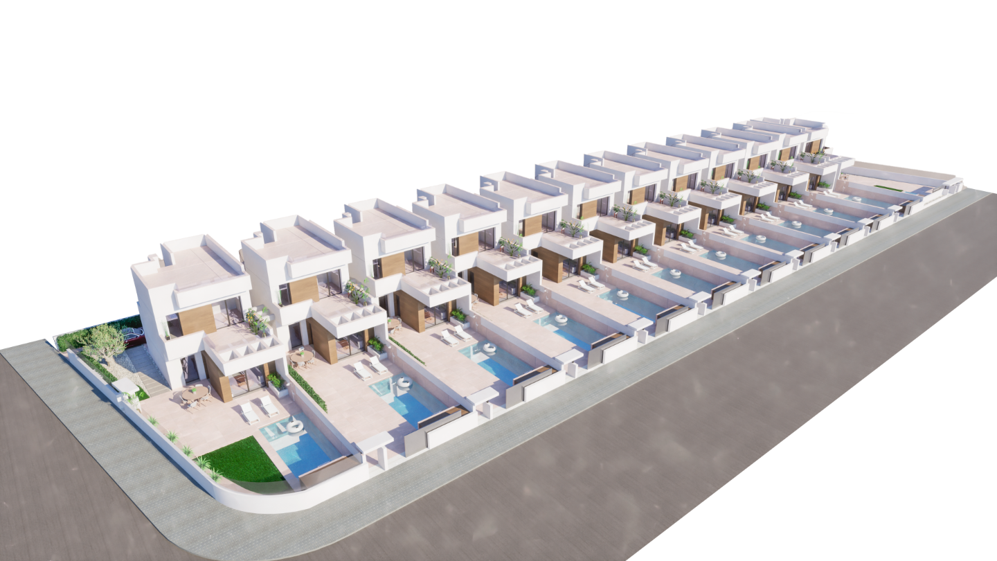 Villa à Los Montesinos, Alicante, Espagne 3 chambres, 170 m2 No. 79904