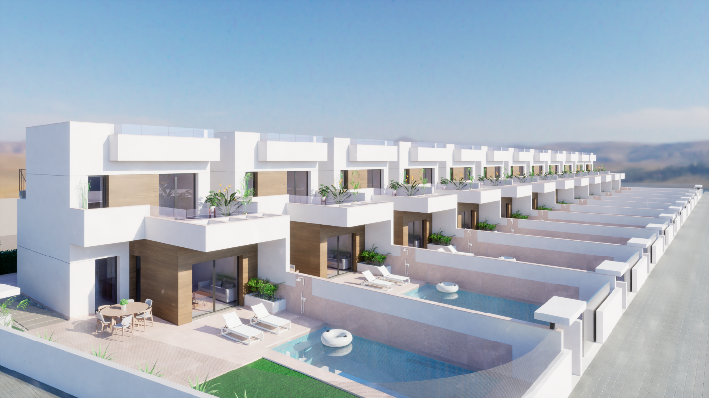 Villa à Los Montesinos, Alicante, Espagne 3 chambres, 170 m2 No. 79904