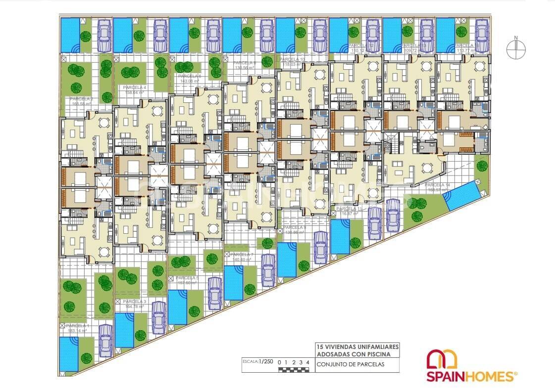 Вилла в Рохалес, Аликанте, Испания 3 спальни, 110м2 №51577