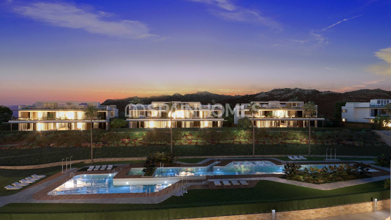 Penthauss Marbella, Malaga, Spānijā 3 istabas, 131 m2 Nr. 71782