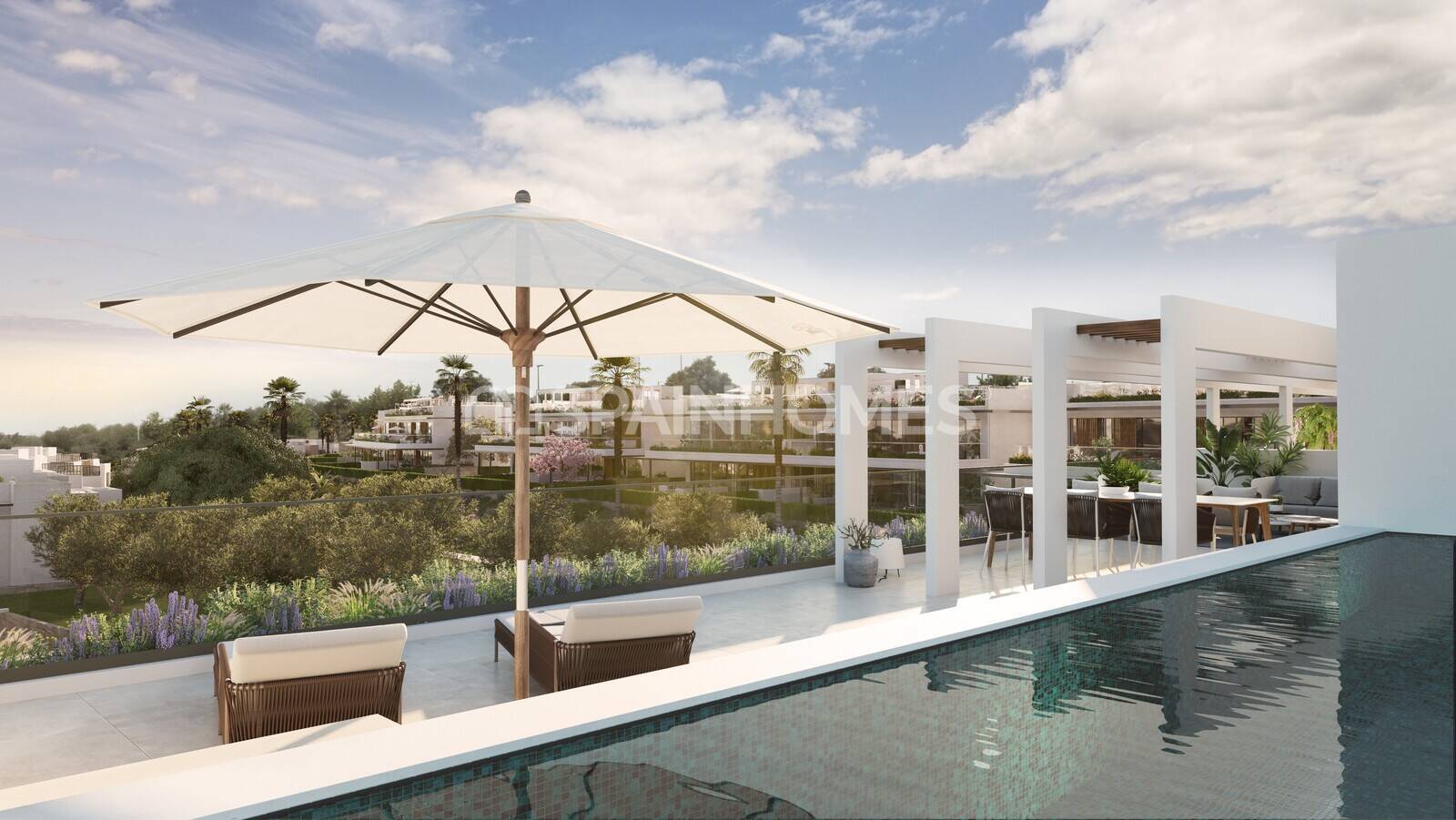 Penthauss Marbella, Malaga, Spānijā 3 istabas, 131 m2 Nr. 71782