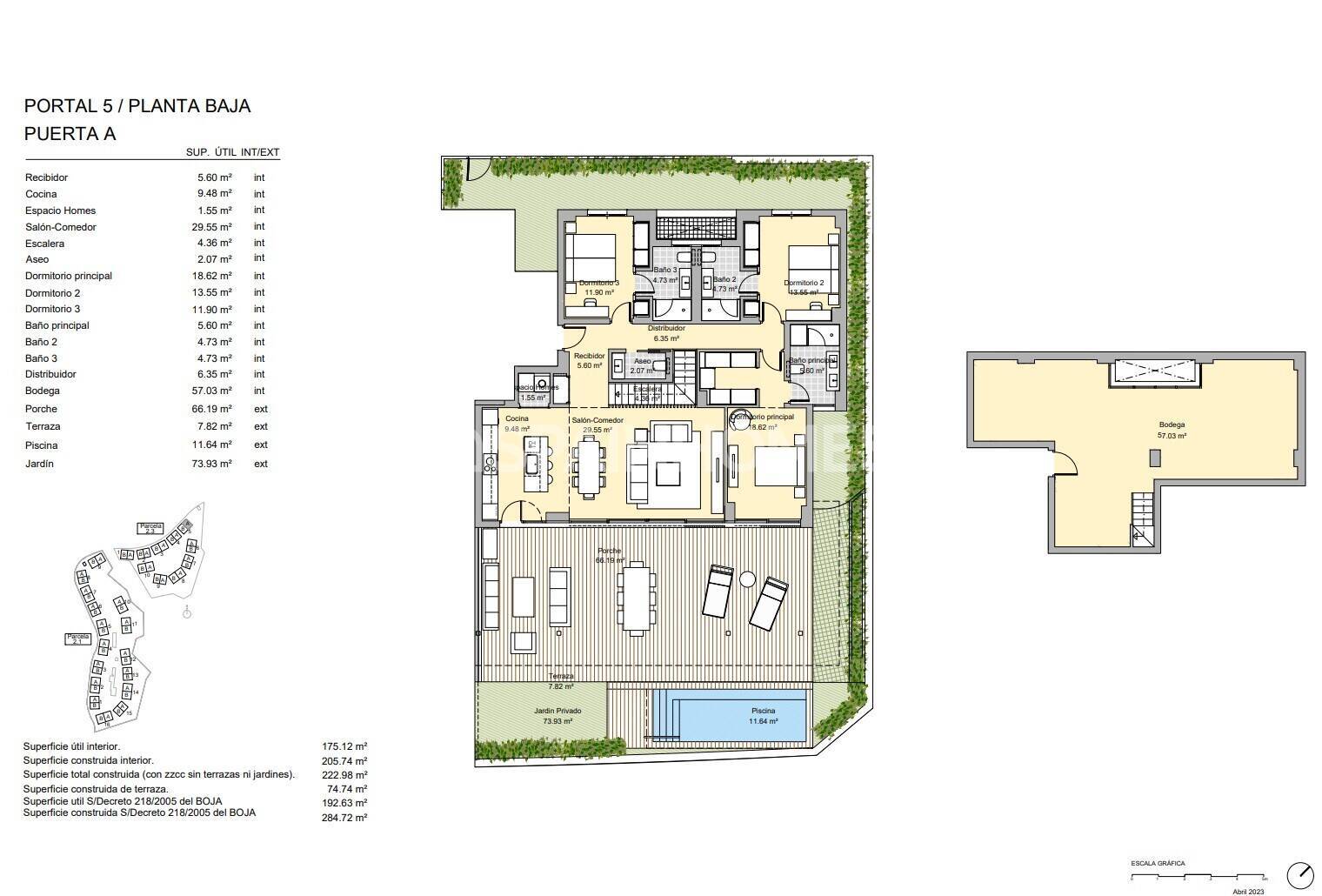Penthauss Marbella, Malaga, Spānijā 3 istabas, 131 m2 Nr. 71782