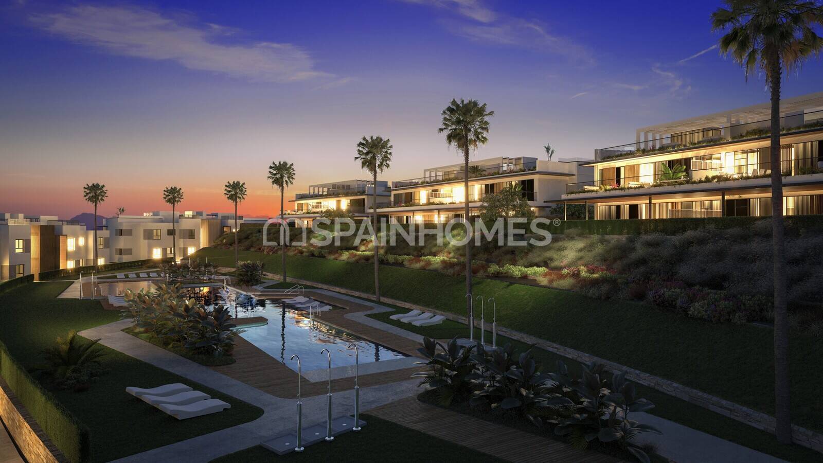 Penthauss Marbella, Malaga, Spānijā 3 istabas, 131 m2 Nr. 71782