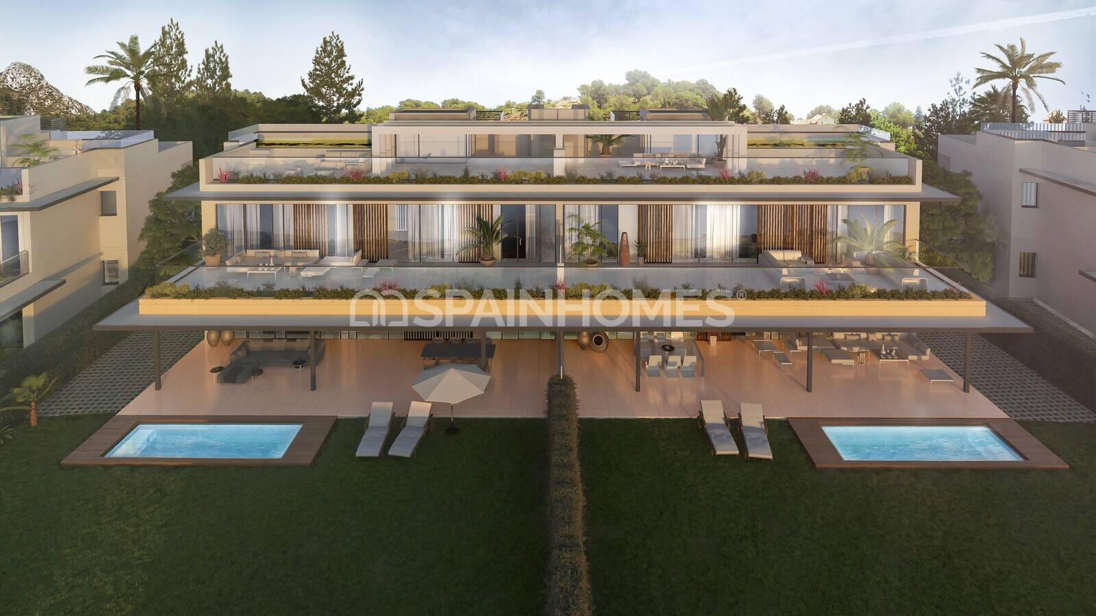 Penthauss Marbella, Malaga, Spānijā 3 istabas, 131 m2 Nr. 71782