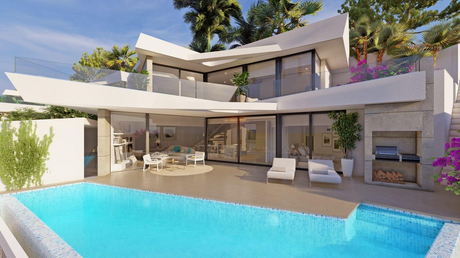 Villa en Benitachell, Alicante, España 3 dormitorios, 348 m2 No. 163684