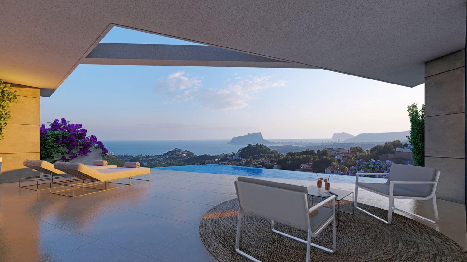 Villa en Benitachell, Alicante, España 3 dormitorios, 348 m2 No. 163684