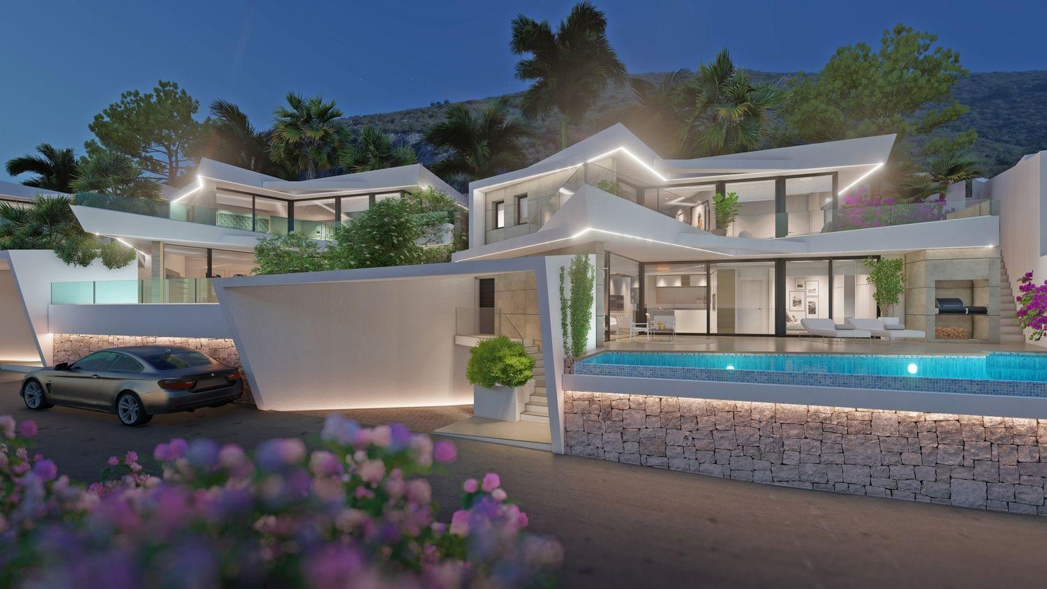 Villa en Benitachell, Alicante, España 3 dormitorios, 348 m2 No. 163684