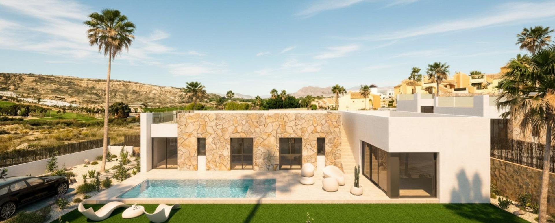 Villa a Algorfa, Alicante, Spagna 3 camere da letto, 118 mq. N° 151589