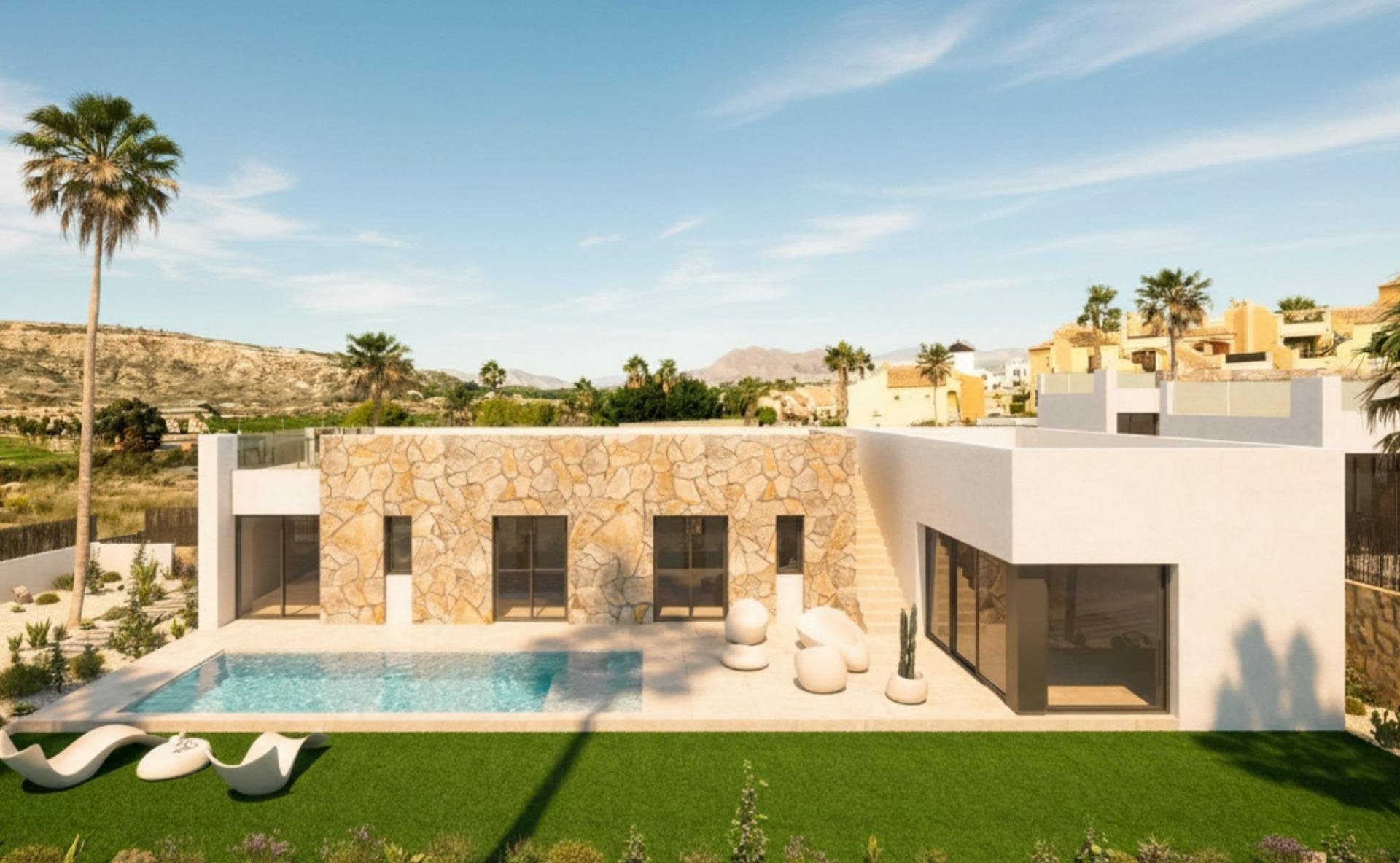 Villa a Algorfa, Alicante, Spagna 3 camere da letto, 118 mq. N° 151589