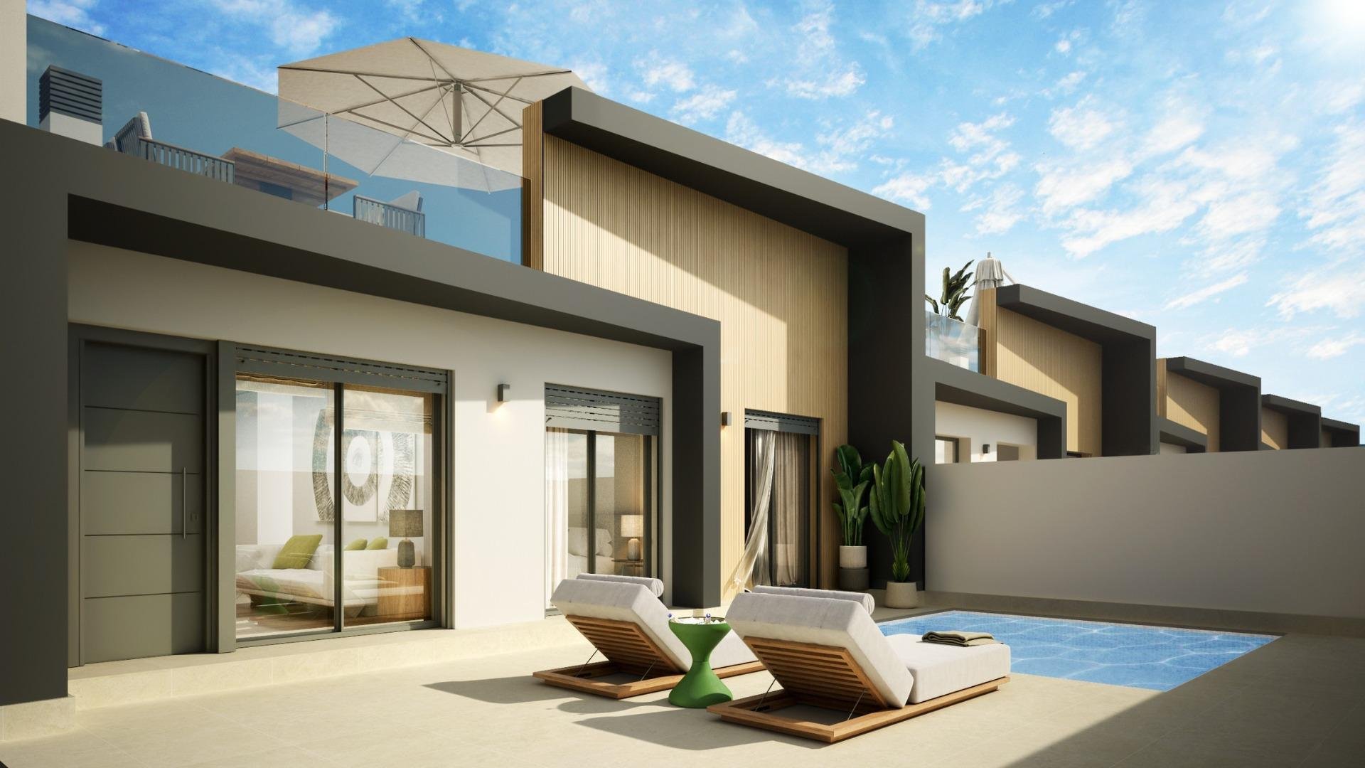 Townhouse in Avileses, Murcia, Spanien 3 Schlafzimmer, 82 m2 Nr. 151588