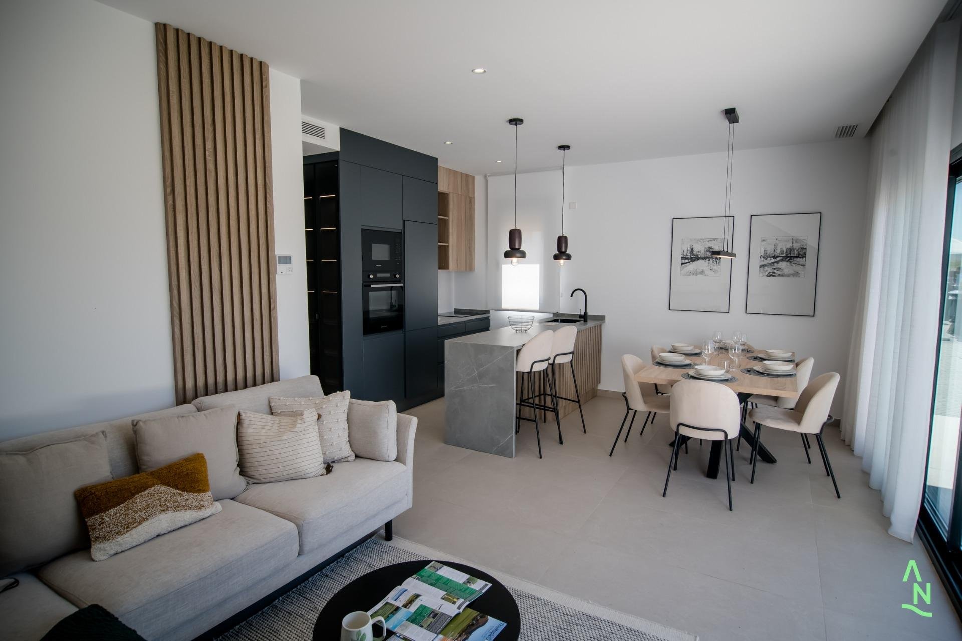 Apartamento en Condado de Alhama Golf Resort, Murcia, España 2 dormitorios, 90 m2 No. 187315