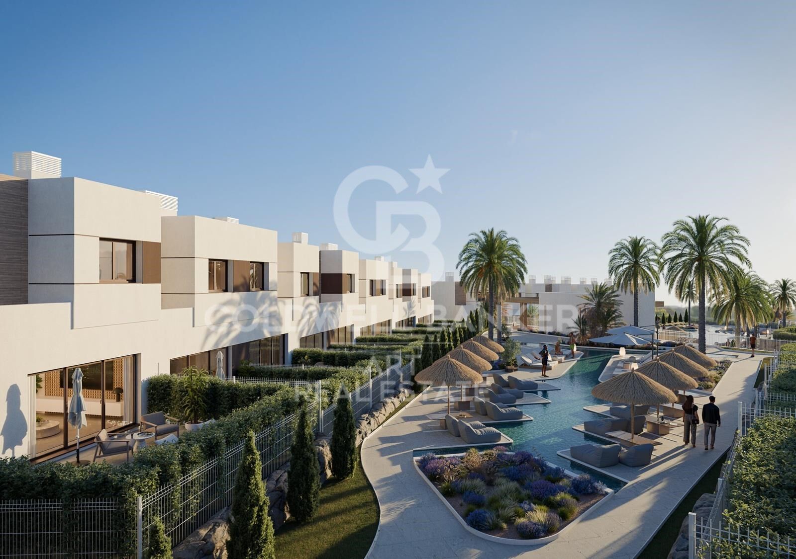 Hus i Mijas, Malaga, Spanien 3 sovrum, 124 kvm. Nr. 159598