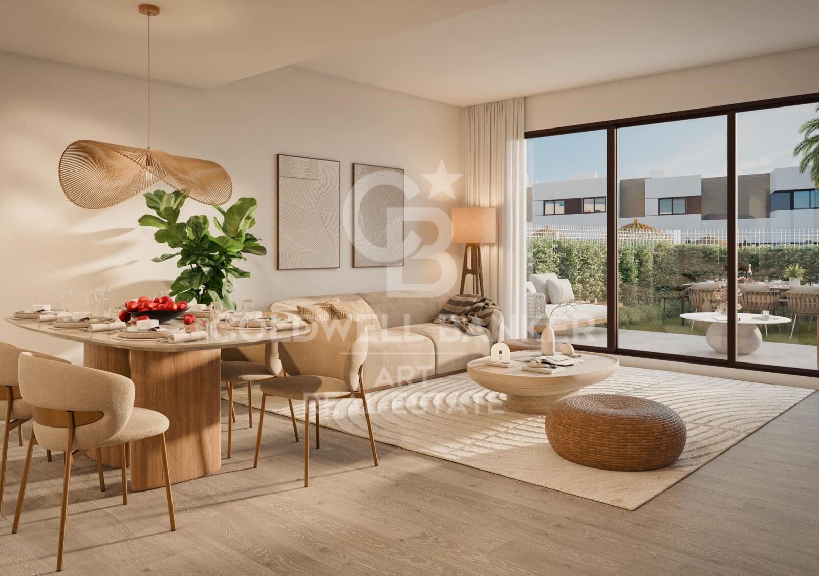 Hus i Mijas, Malaga, Spanien 3 sovrum, 124 kvm. Nr. 159598