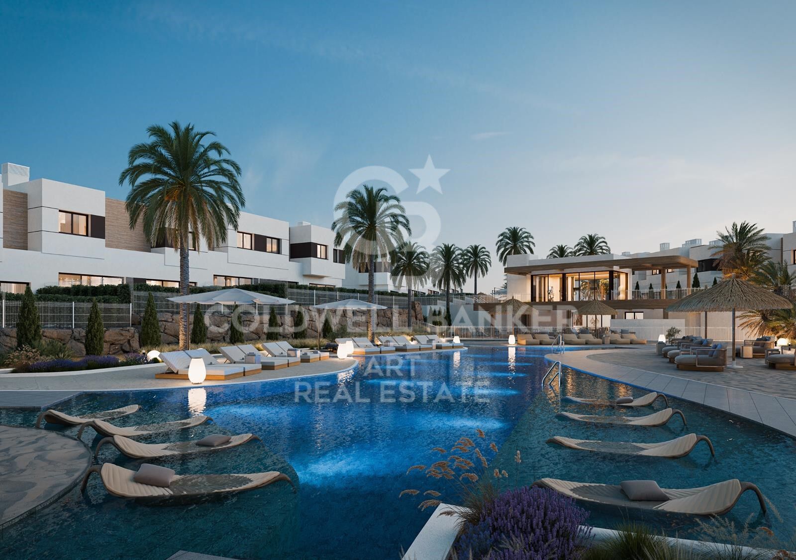 Hus i Mijas, Malaga, Spanien 3 sovrum, 124 kvm. Nr. 159599