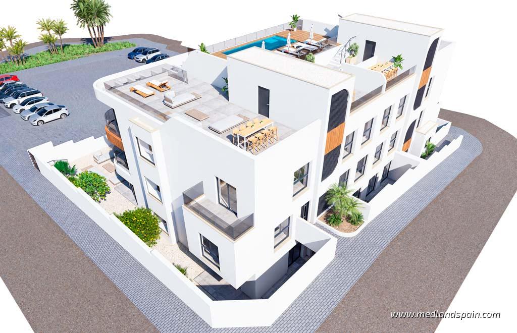 Dzīvoklis Benijofar, Alicante, Spānijā 3 istabas, 84 m2 Nr. 177453