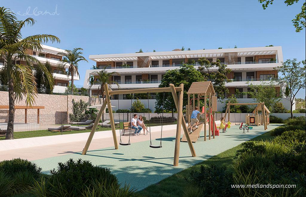 Huoneisto Finestrat, Alicante, Espanja 2 makuuhuonetta, 66 m2 No. 177447
