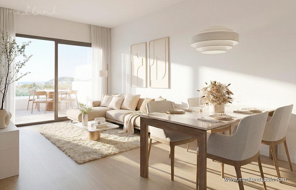 Huoneisto Finestrat, Alicante, Espanja 2 makuuhuonetta, 66 m2 No. 177447
