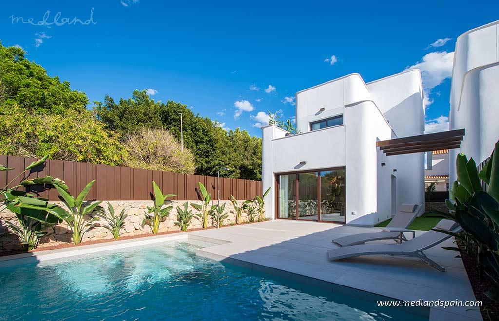 Villa Mil Palmeras, Alicante, Spānijā 3 istabas, 131 m2 Nr. 63978