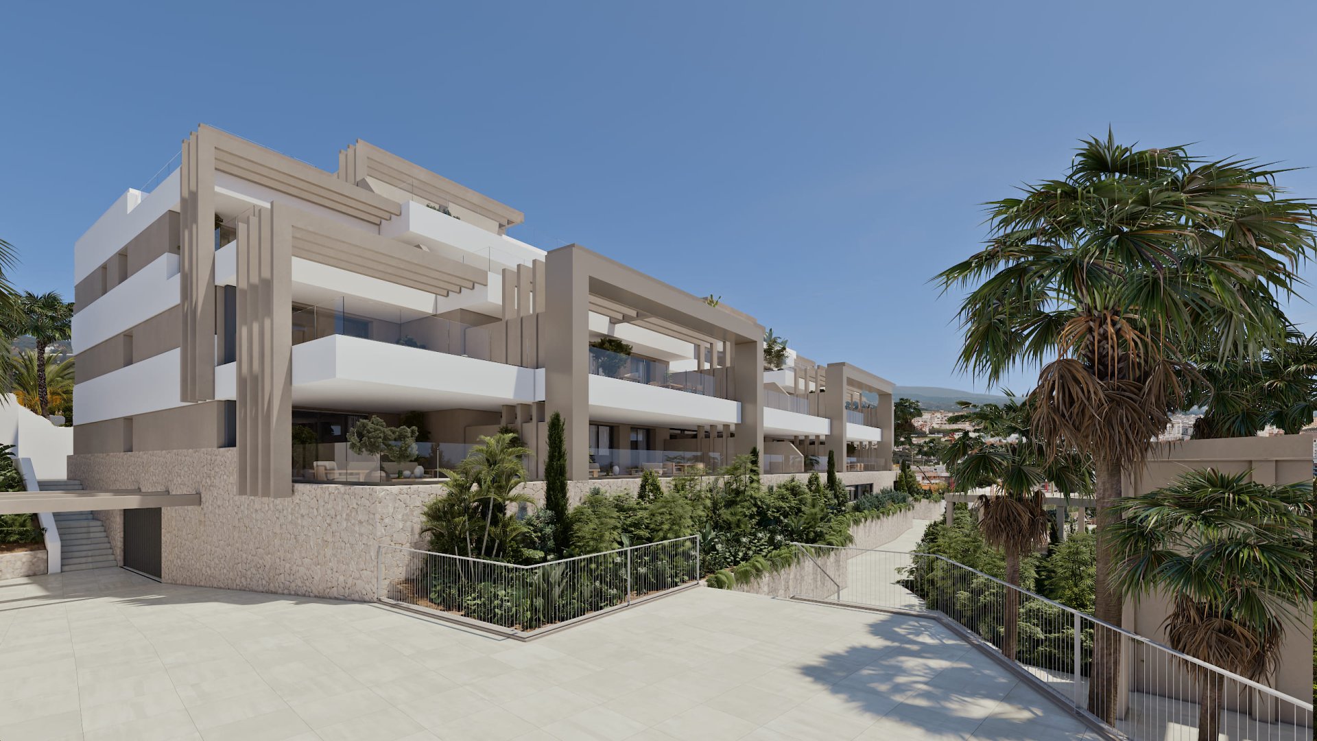 Lägenhet i Estepona, Malaga, Spanien 3 sovrum, 110 kvm. Nr. 181240