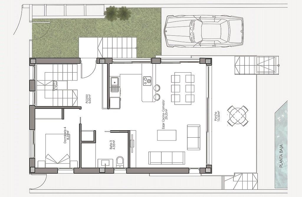 Villa in La Mata, Toledo, Spain 4 bedrooms, 133 sq.m. No. 96669