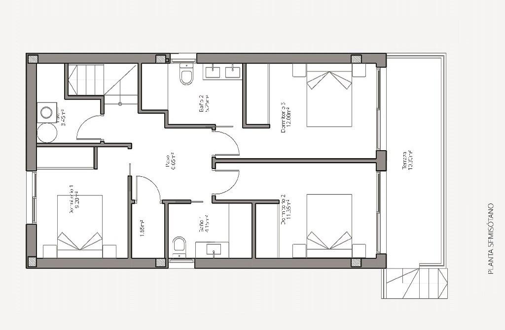 Villa in La Mata, Toledo, Spain 4 bedrooms, 133 sq.m. No. 96669