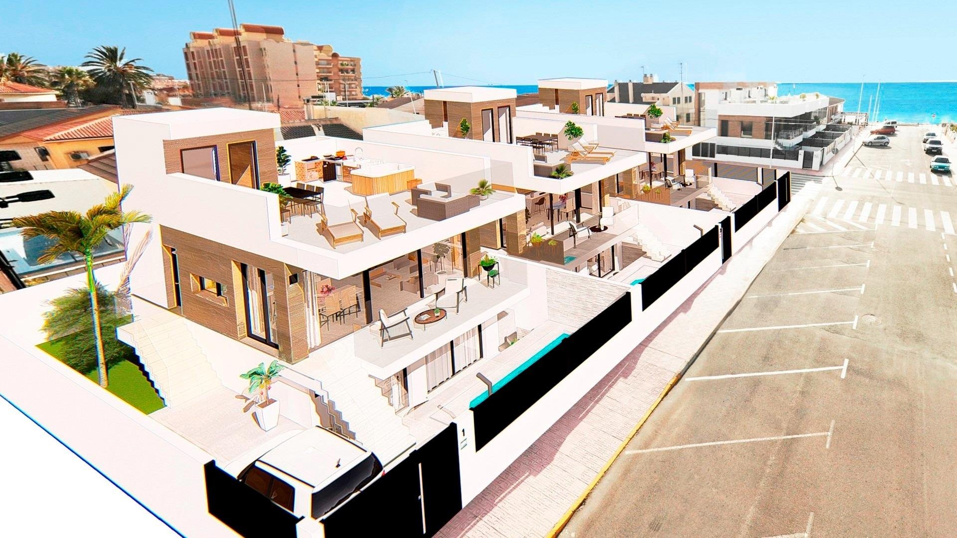 Villa in La Mata, Toledo, Spain 4 bedrooms, 133 sq.m. No. 96669