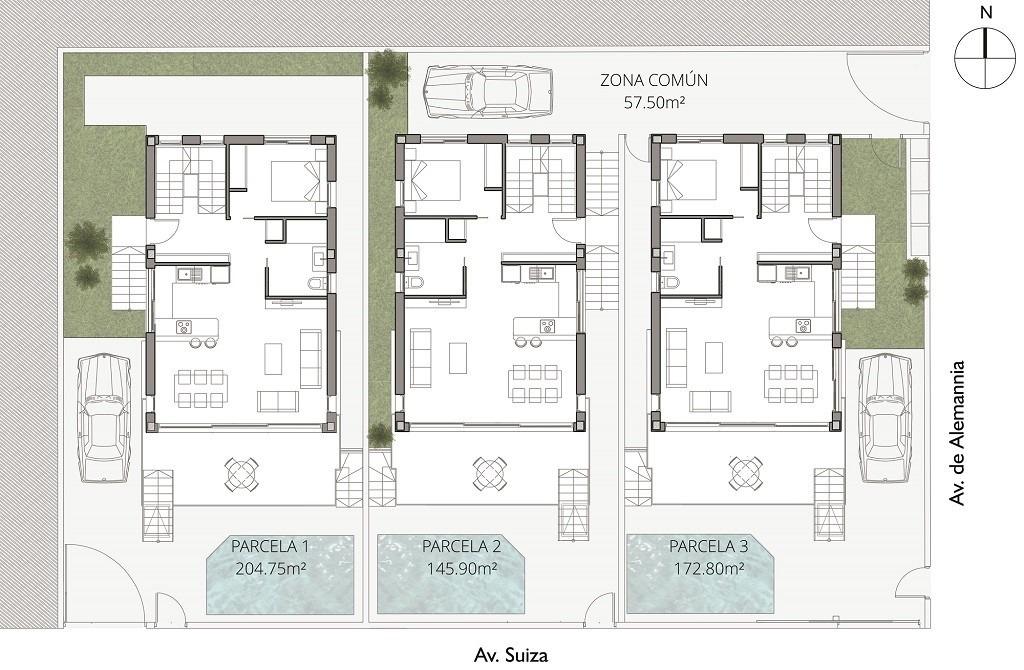 Villa in La Mata, Toledo, Spain 4 bedrooms, 133 sq.m. No. 96669