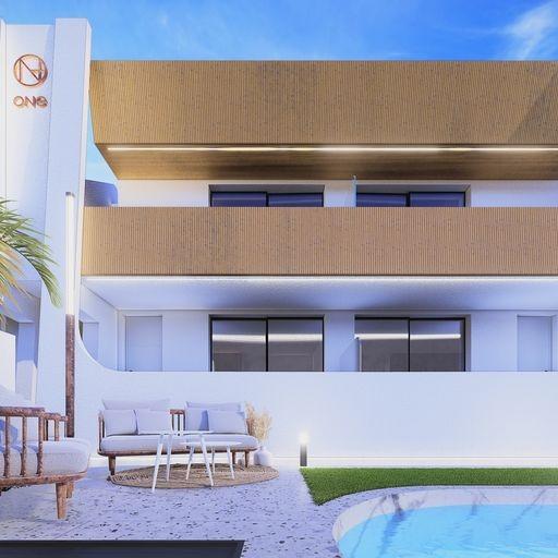 Bungalow à San Pedro del Pinatar, Murcia, Espagne 2 chambres, 63 m2 No. 96658