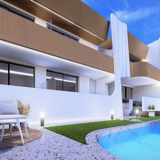 Bungalow à San Pedro del Pinatar, Murcia, Espagne 2 chambres, 63 m2 No. 96658