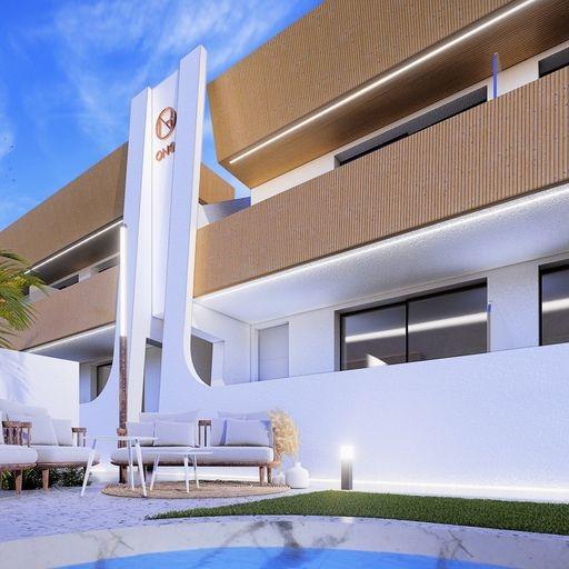 Bungalow à San Pedro del Pinatar, Murcia, Espagne 2 chambres, 63 m2 No. 96658