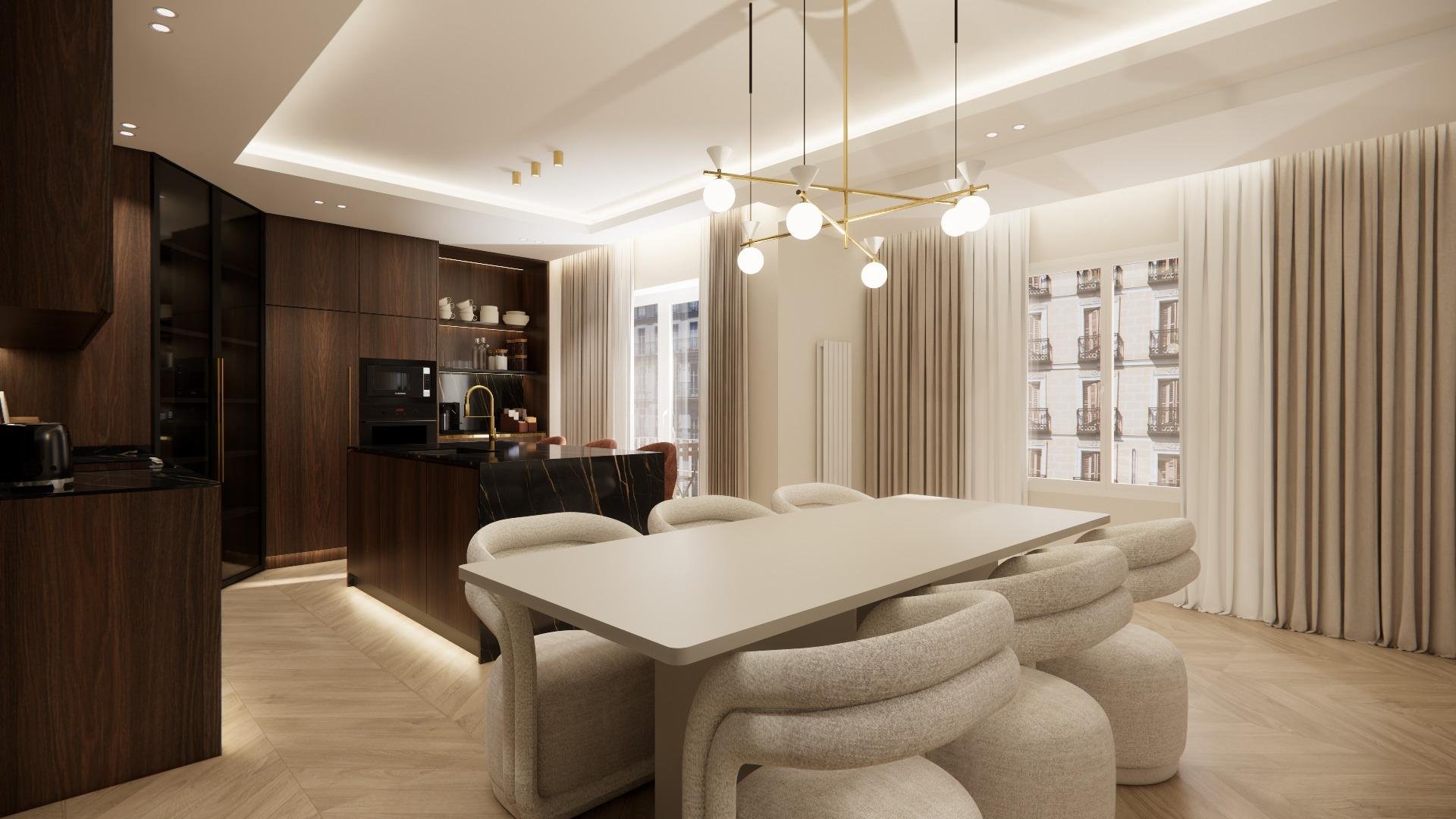 Apartament w Madrid, Hiszpania 3 sypialnie, 200 mkw. nr 165649
