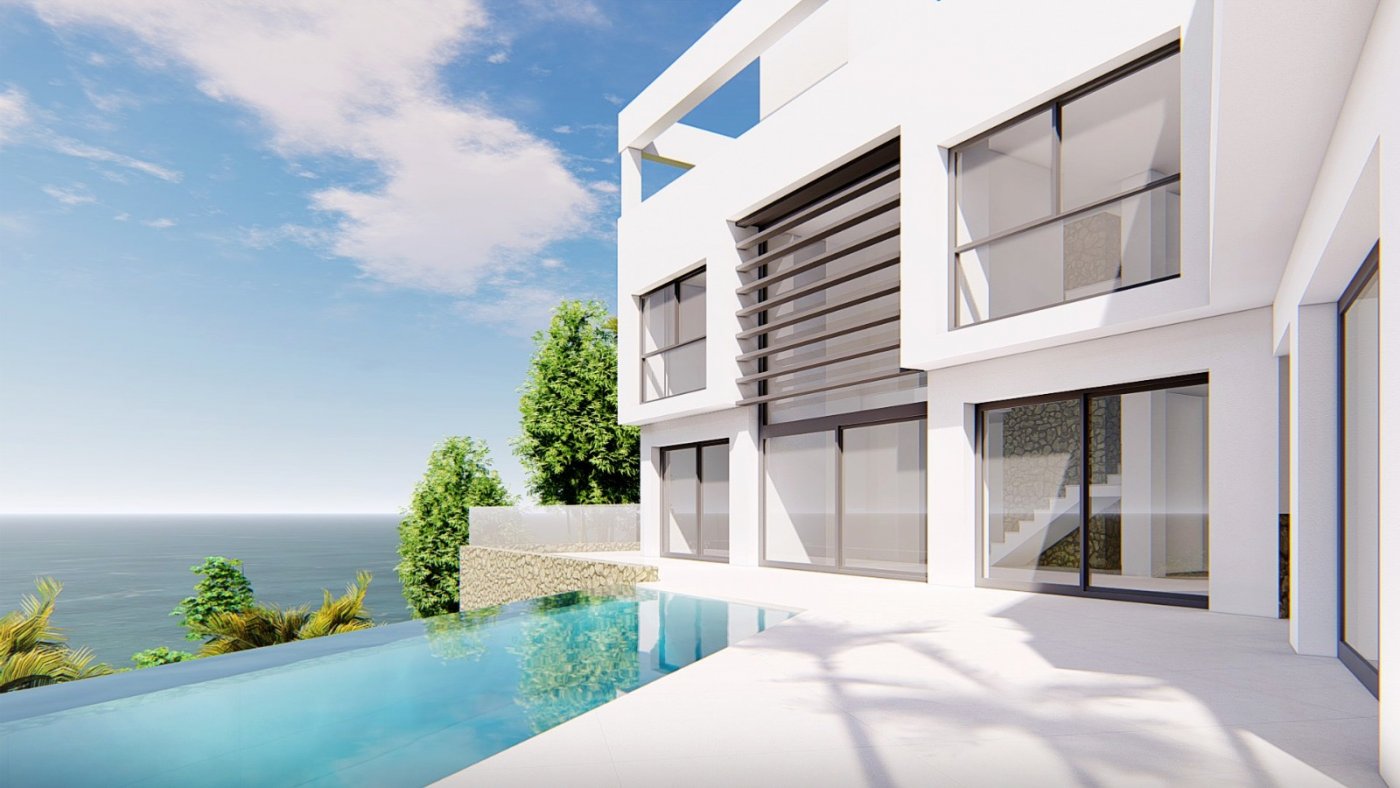 Villa a Villajoyosa, Alicante, Spagna 4 camere da letto, 351 mq. N° 165050