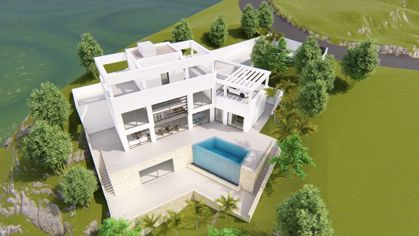 Villa a Villajoyosa, Alicante, Spagna 4 camere da letto, 351 mq. N° 165050