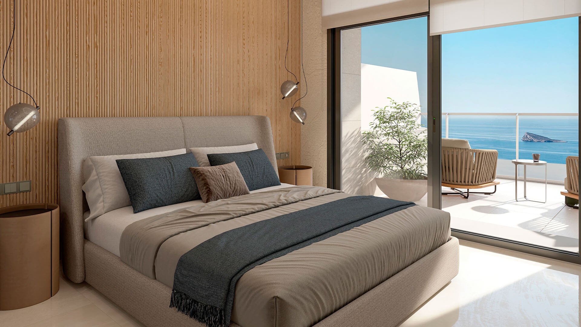 Apartment in TM Tower, Benidorm, Alicante, Spain 1 bedroom, 79 sq.m. No. 146939