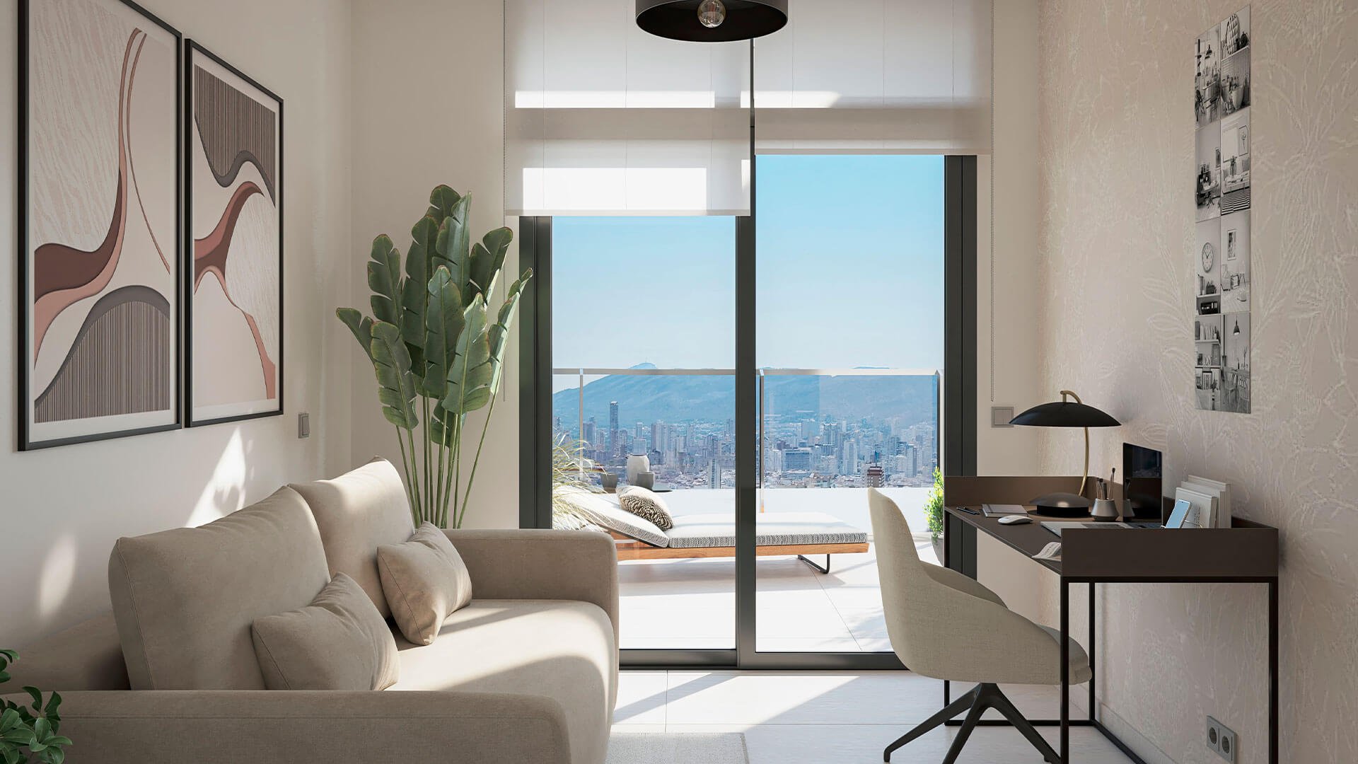 Apartment en TM Tower, Benidorm, Alicante, Espagne 1 chambre, 85 m2 No. 146938