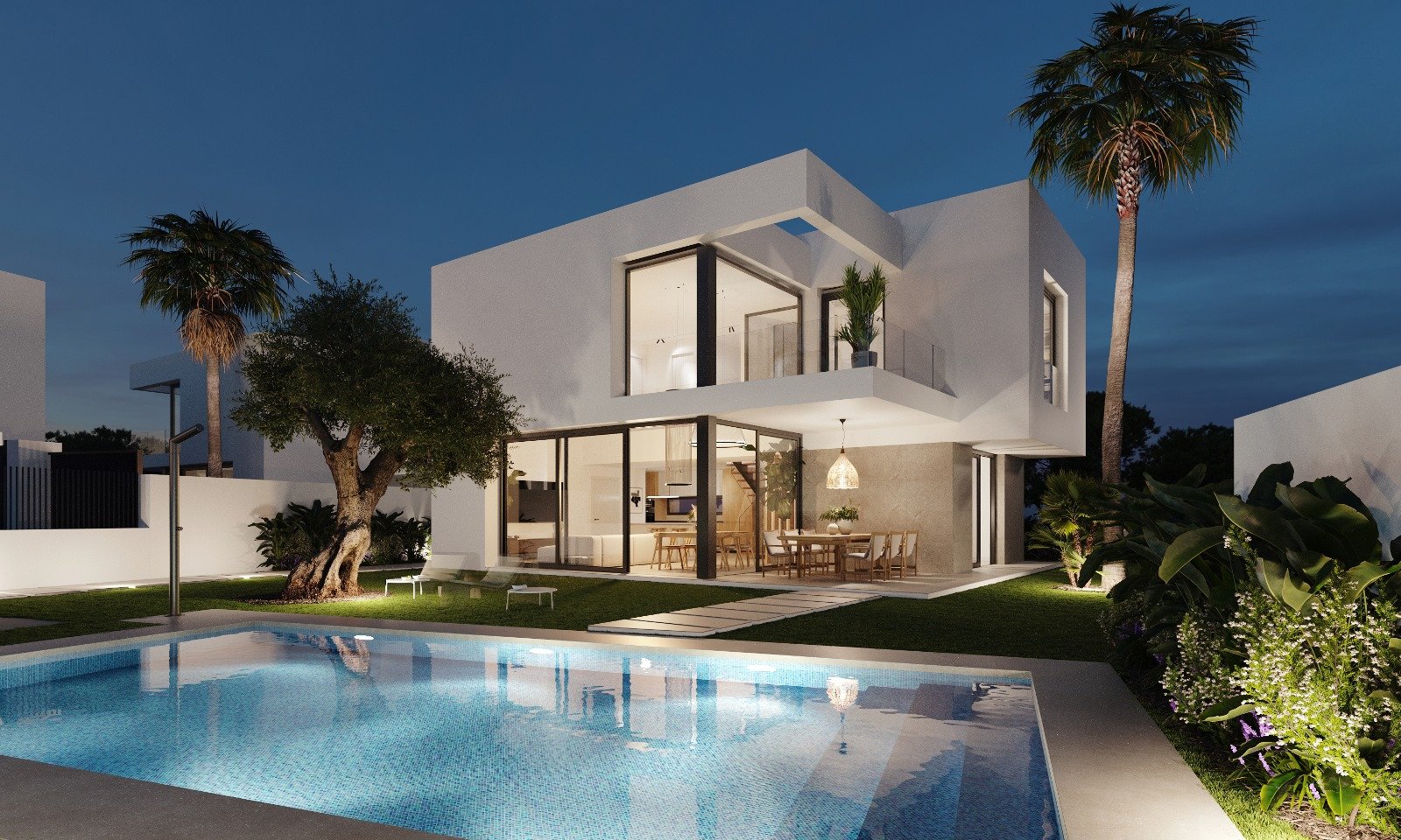 Villa in Finestrat, Alicante, Spanien 3 Schlafzimmer, 154 m2 Nr. 164233