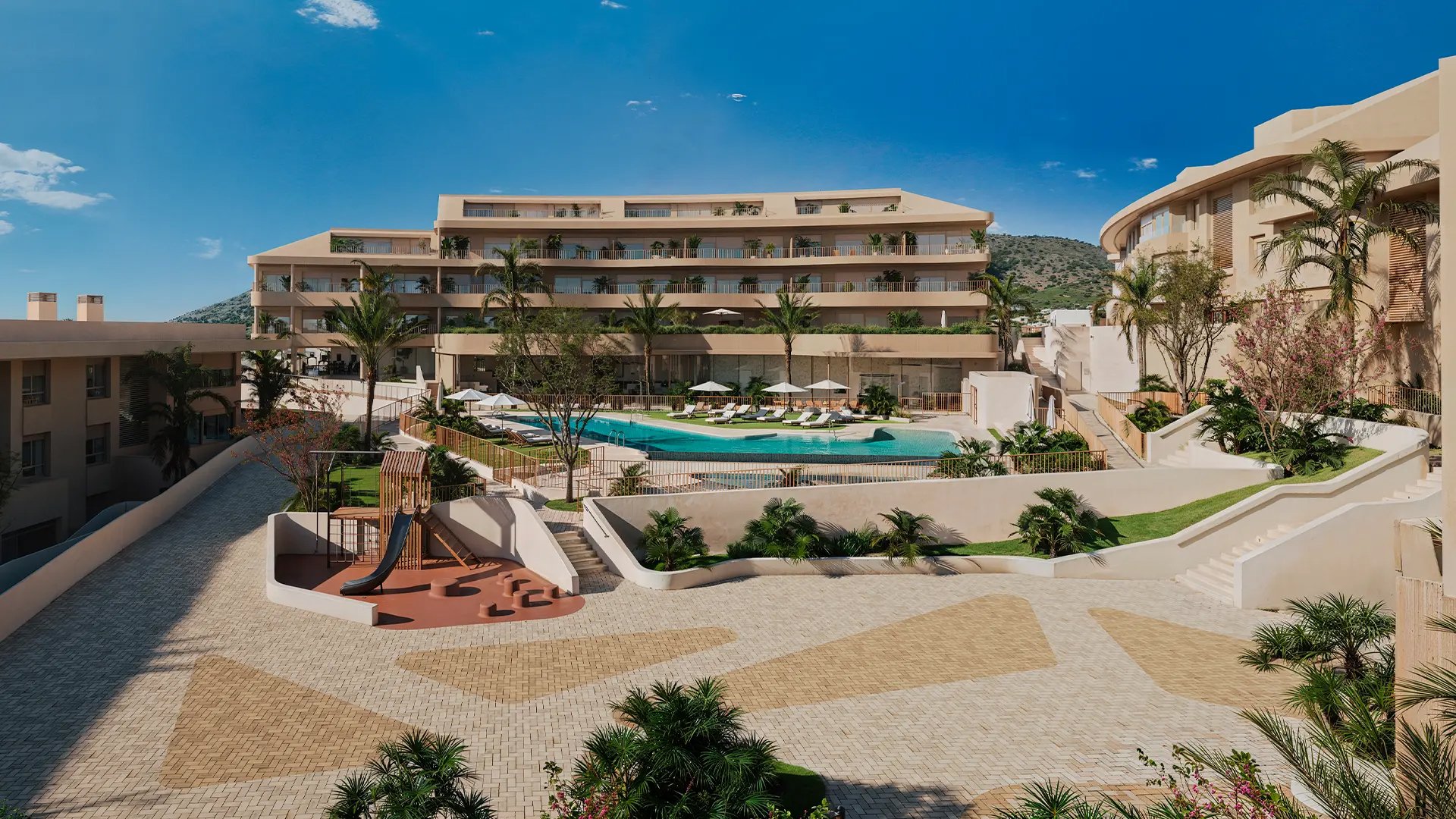 Lägenhet i Fuengirola, Malaga, Spanien 2 sovrum, 90 kvm. Nr. 180466