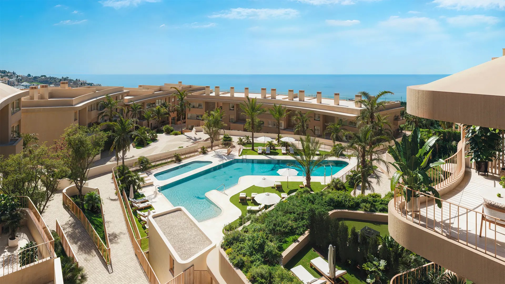 Lägenhet i Fuengirola, Malaga, Spanien 2 sovrum, 90 kvm. Nr. 180466
