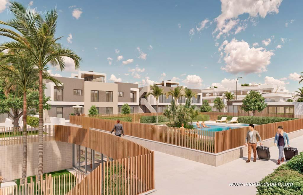 Apartamento en Torre de la Horadada, Alicante, España 3 dormitorios, 77 m2 No. 192971